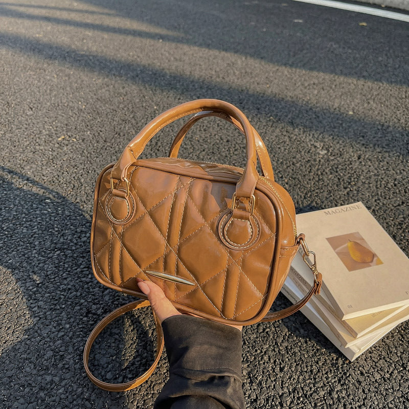 WoQuilted Mini Satchel Bag Stornfield