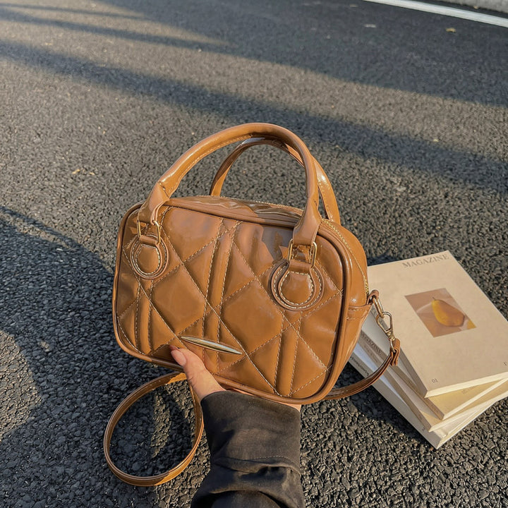 WoQuilted Mini Satchel Bag Stornfield