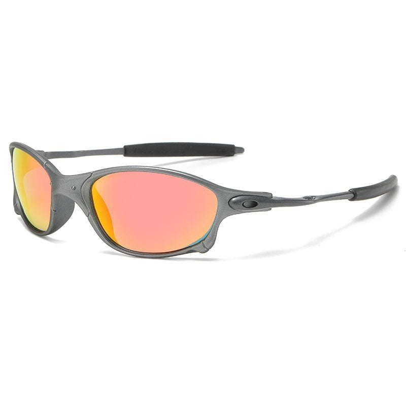 Unisex nan sporty Wraparound sunglasses with polarized lenses and non-slip temples Stornfield