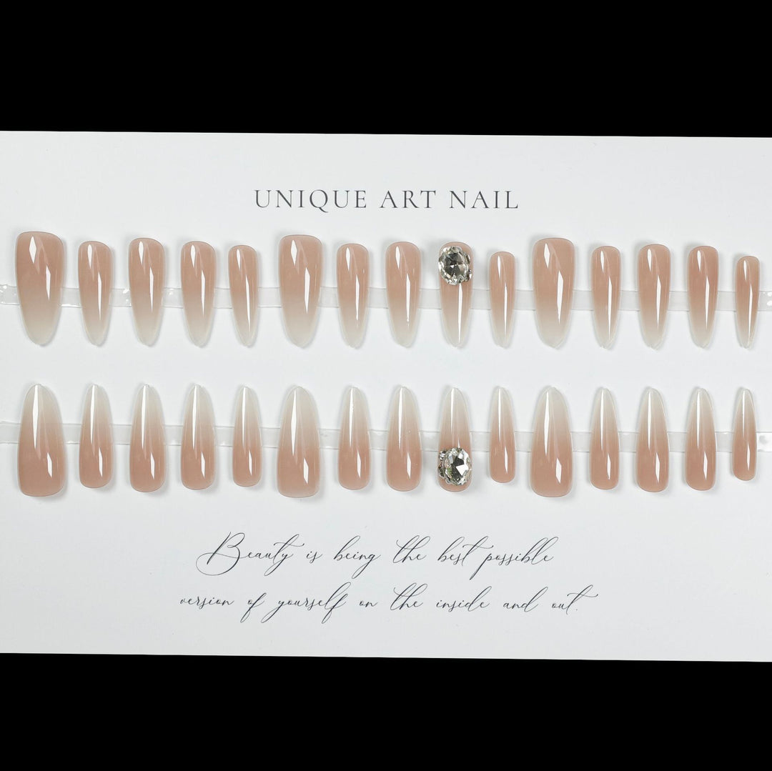 Ombre Stiletto Press-On Nail Extensions Stornfield