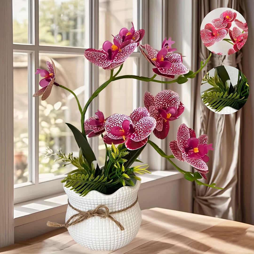 Decorative Artificial Orchid Arrangement 1790480695 for Home Decor