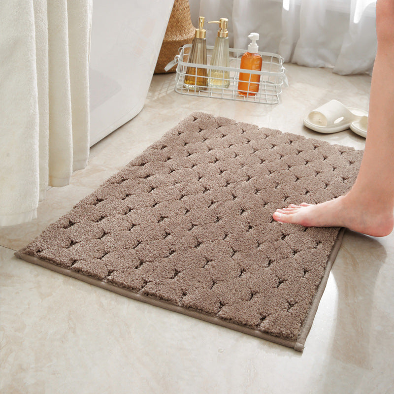 Plush Absorbent Bath Mat