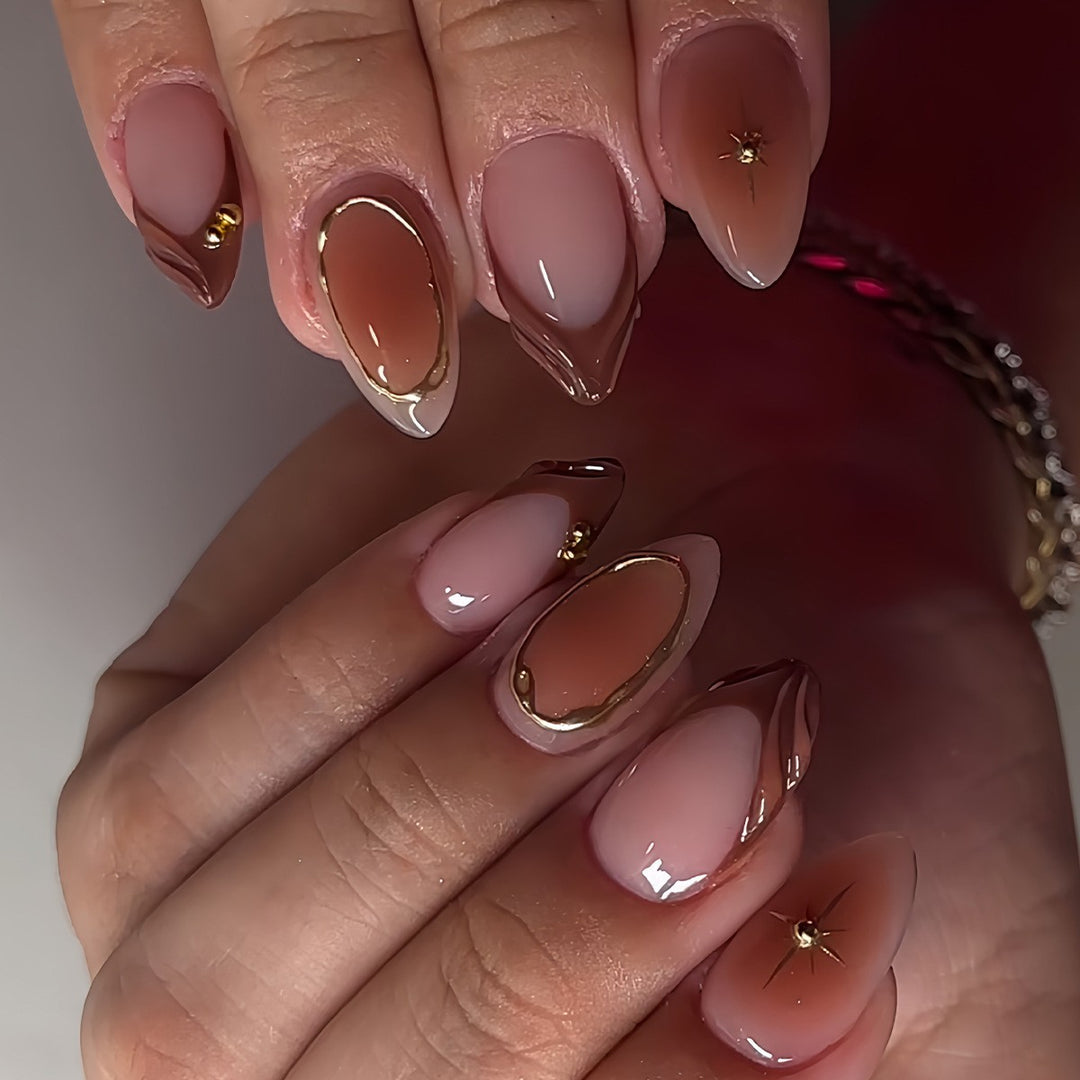 Floral Accent Nail Art Extensions Stornfield