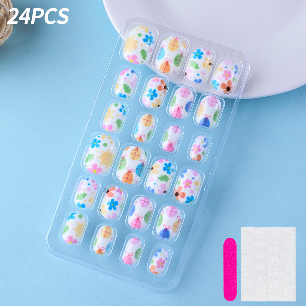 Themed Summer Beach Nail Art Press-On Nails Stornfield