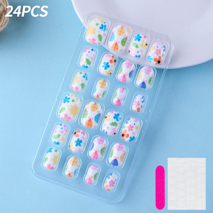 Themed Summer Beach Nail Art Press-On Nails Stornfield
