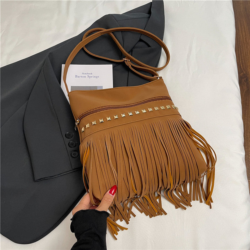 Stylish Fringe Crossbody Bag Stornfield