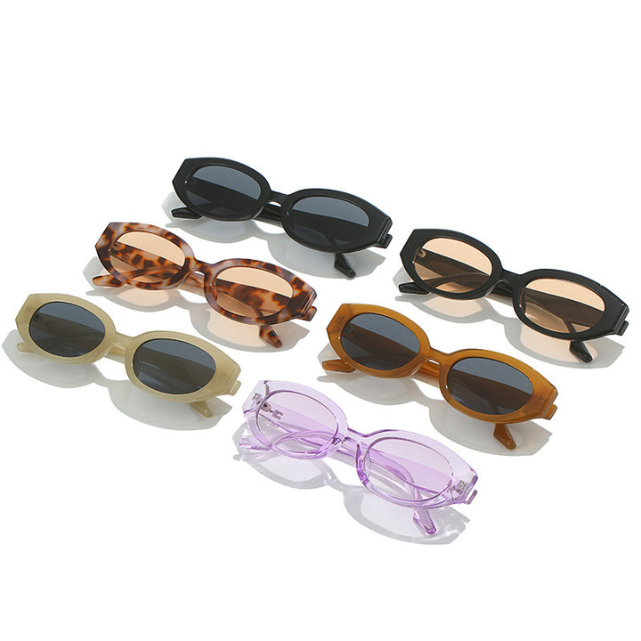 Fashion-Forward Statement Oval Sunglasses Stornfield