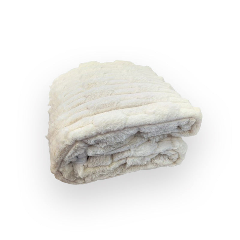 Women's Cozy Blanket with Structured Surface Stornfield