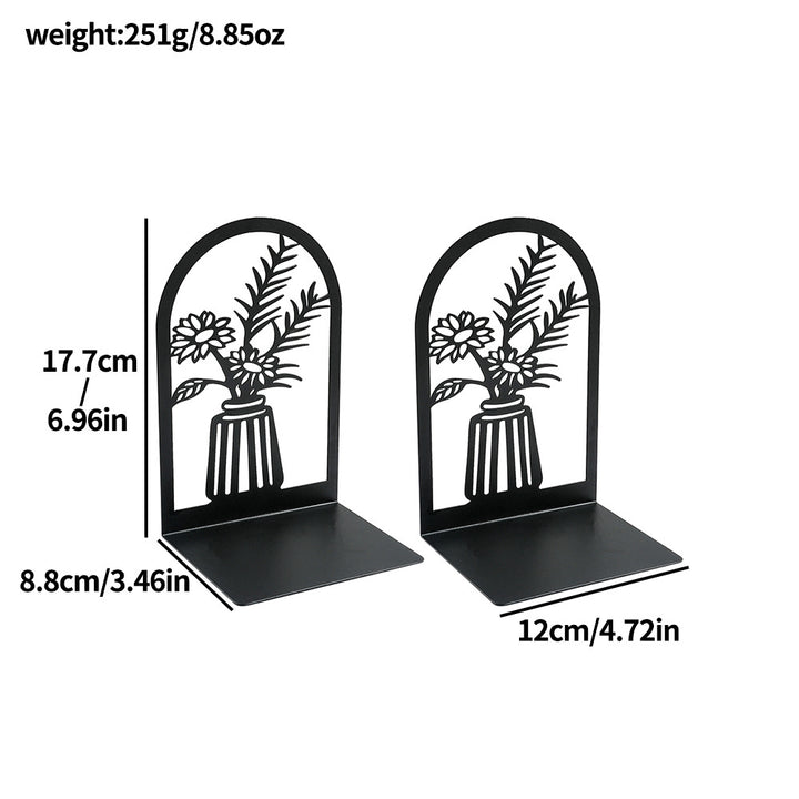 Floral Design Bookends