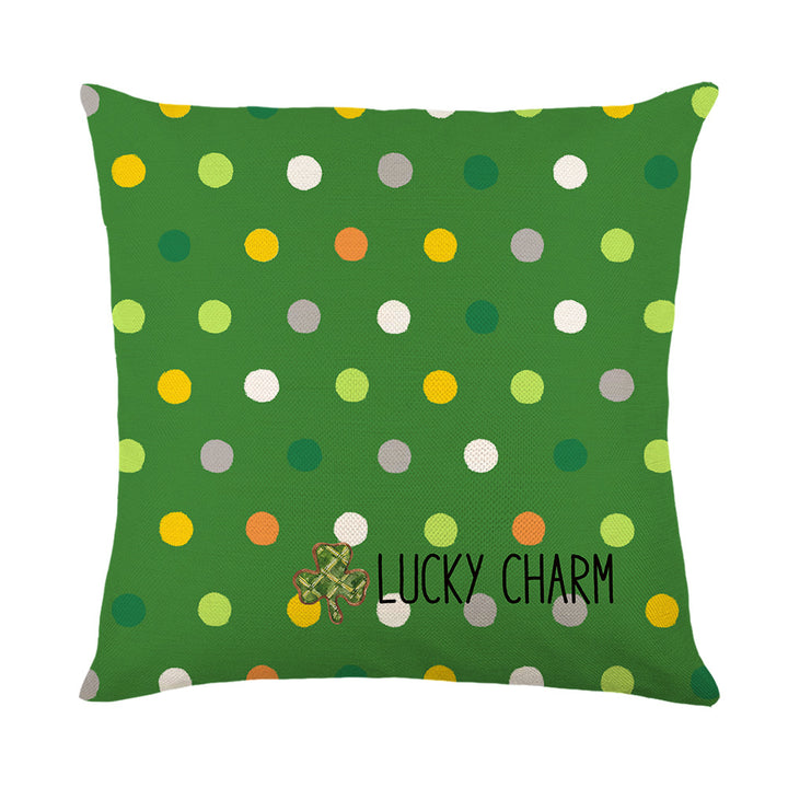 Square Decorative Plaid Linen Cushion Cover