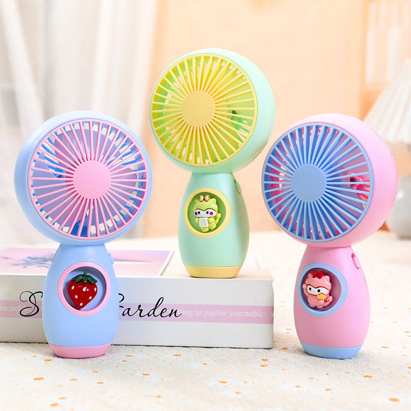Ladies Portable Hand Fan with Creative Animal Design Stornfield