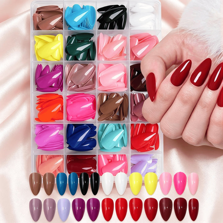 Premium Glossy False Nail Tips Stornfield