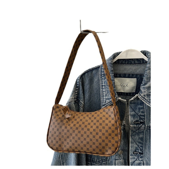 Stylish Checkered Shoulder Bag