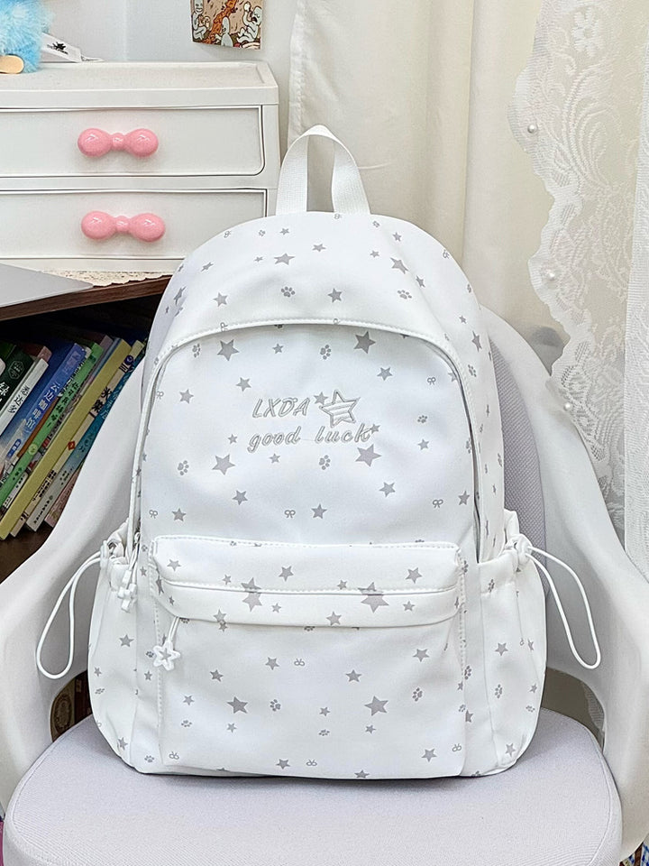 Star Patterned School Backpack Stornfield