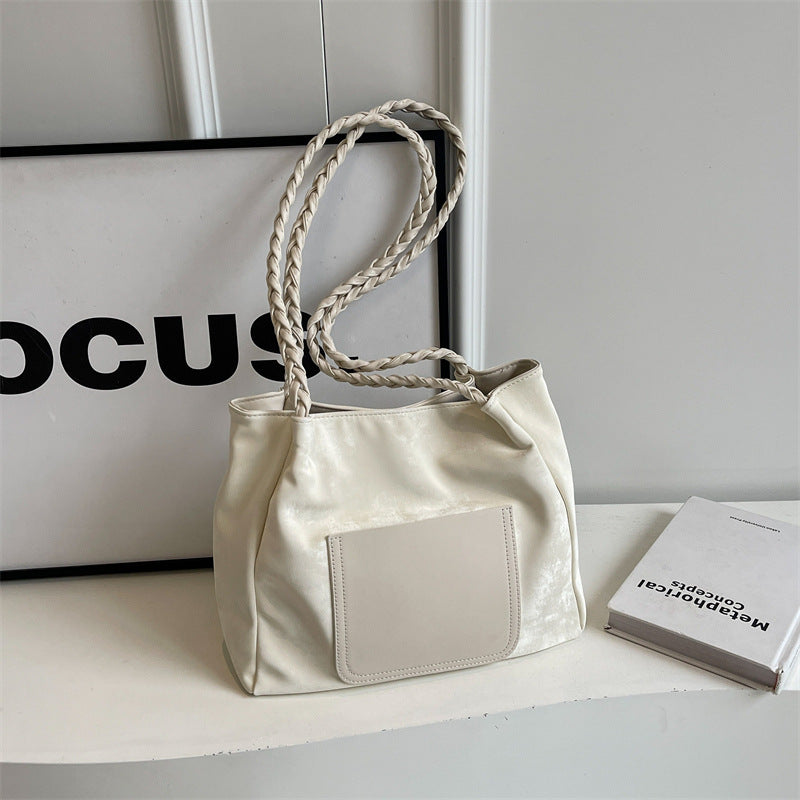 Stylish Braided Handle Handbag Stornfield