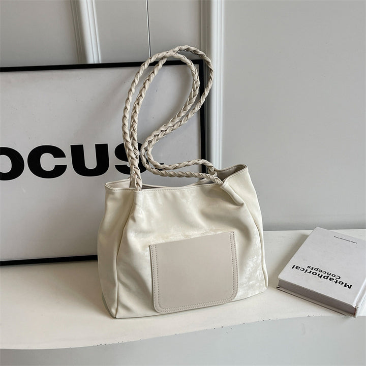 Stylish Braided Handle Handbag Stornfield