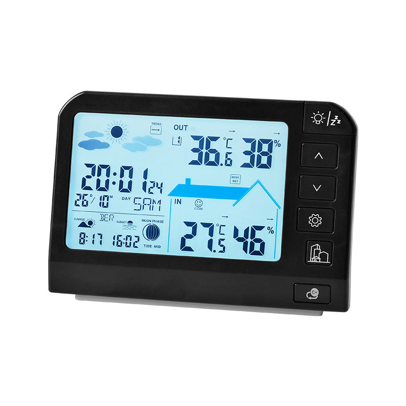 Digital Weather Alarm Clock with Multifunctional Display Stornfield