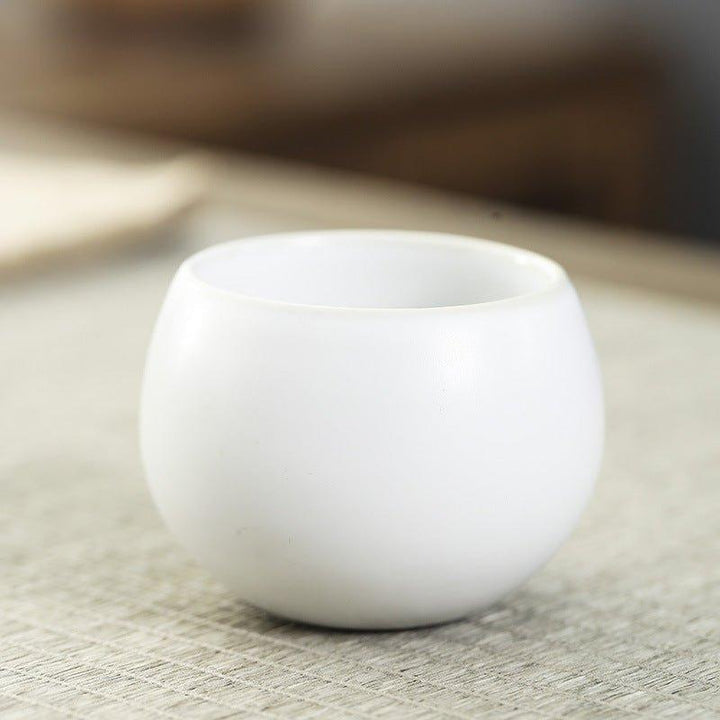 Oriental Handcrafted Ceramic Rounded Tea Cup Set | Stornfield