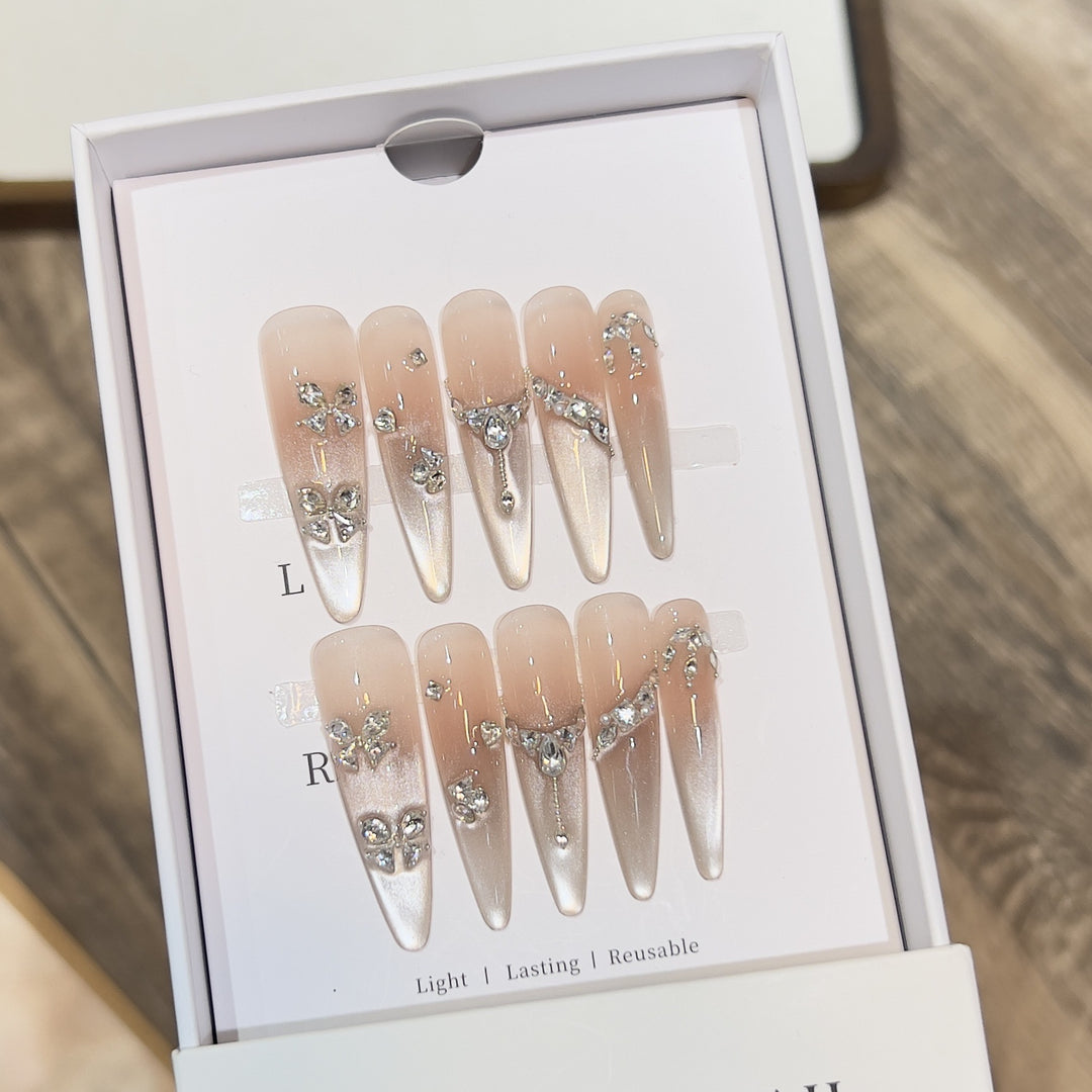 Reusable Stiletto Nail Tips Stornfield