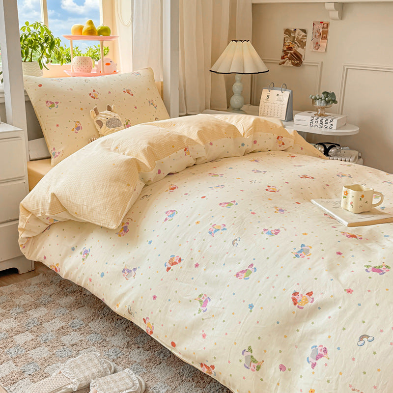 Playful Panda-Themed Bedding Set