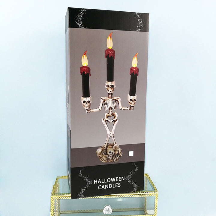 Skeleton Candle Holder Candelabra Stornfield