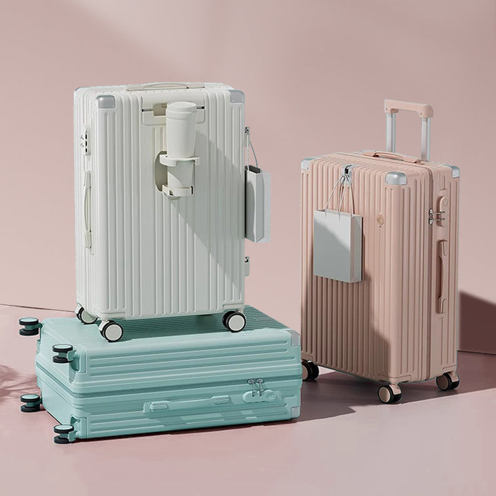 Unisex Textured Lightweight Spinner Luggage Stornfield