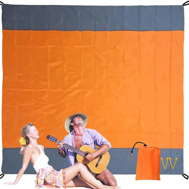 Unisex multifunctional picnic blanket with water-repellent surface Stornfield