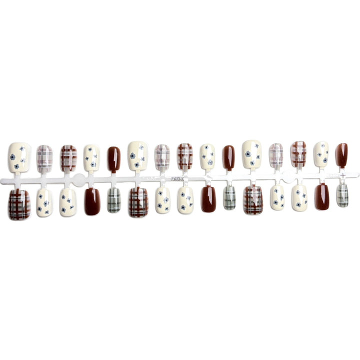 Decorative Press-On Nail Set 1790745746
