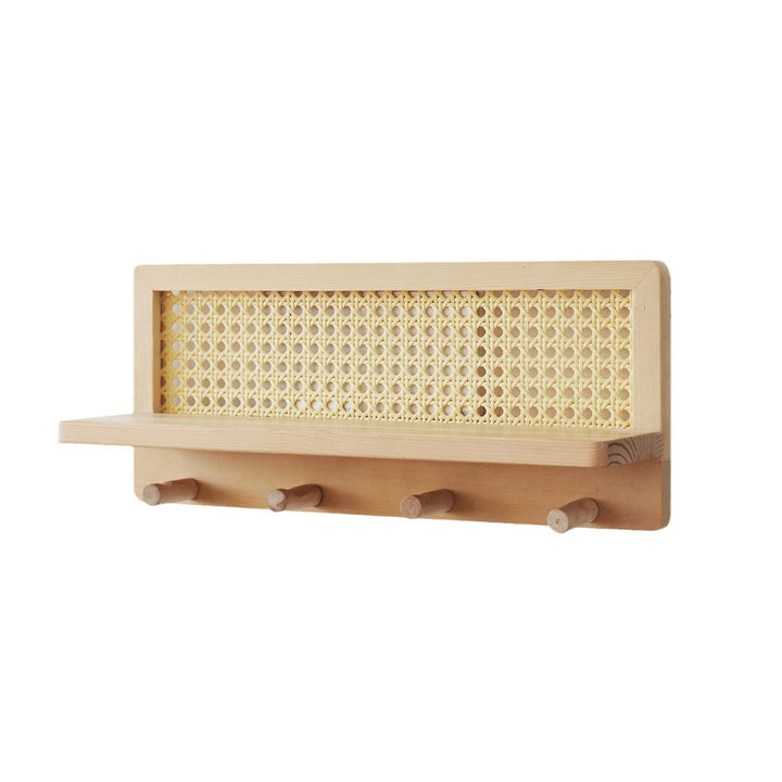 Wall-Mounted Wooden Storage Organizer Stornfield