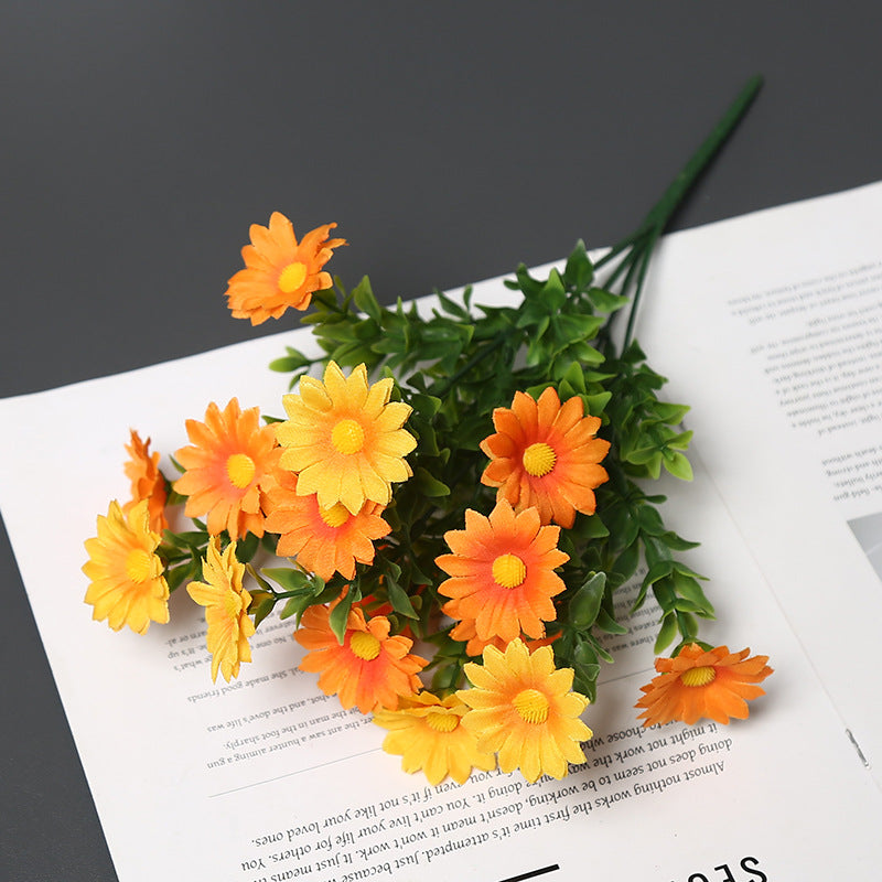 Vibrant Faux Floral Stem Arrangement
