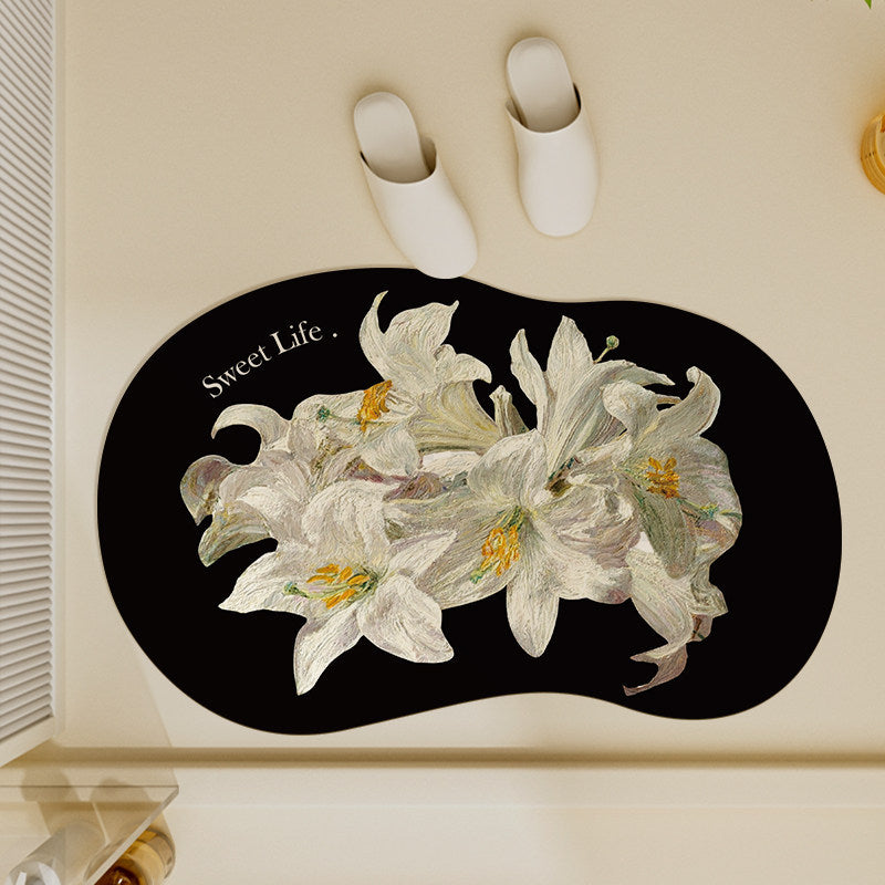 Modern Abstract Bath Mat