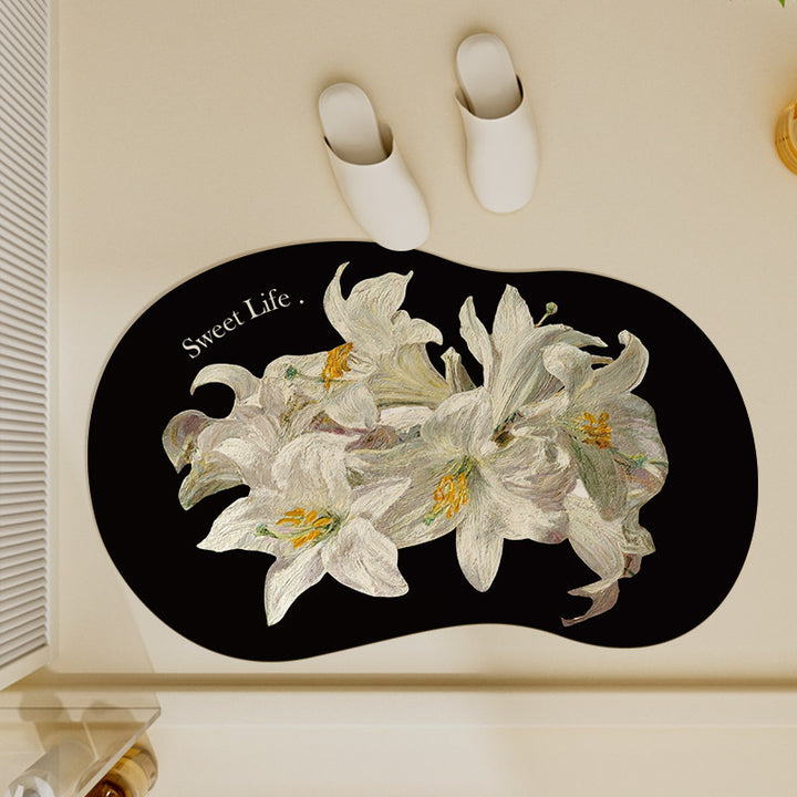 Modern Abstract Bath Mat