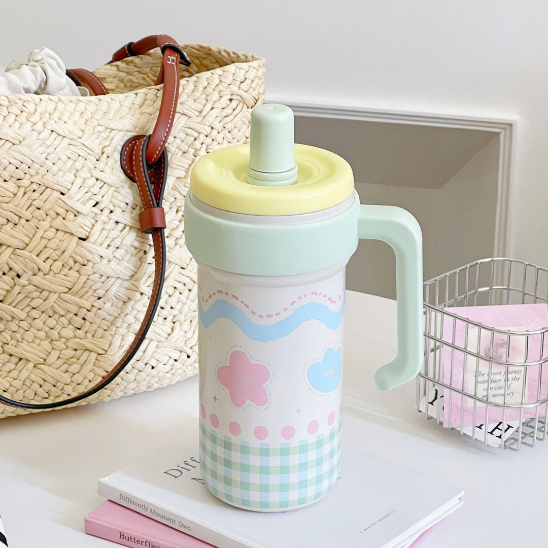 Women's drinking container with cheerful cat design Stornfield