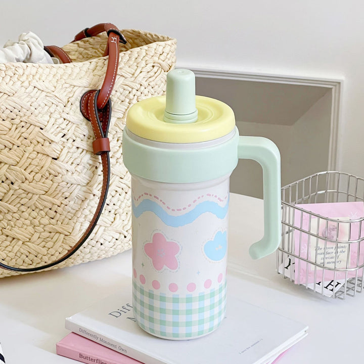 Women's drinking container with cheerful cat design Stornfield