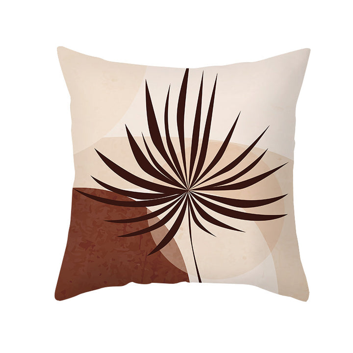 Botanical Minimalist Cotton Throw Pillow Cover