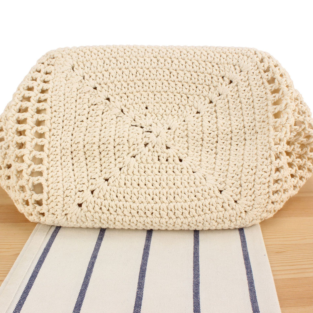 Hand-knotted tote bag with airy structure Stornfield