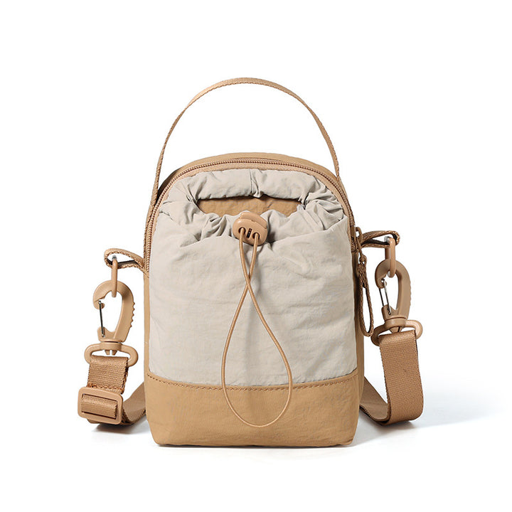 Minimalist Drawstring Shoulder Bag