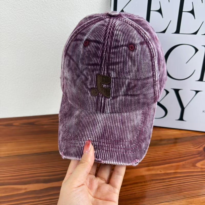 Women's Velvet Textured Baseball Cap Stornfield