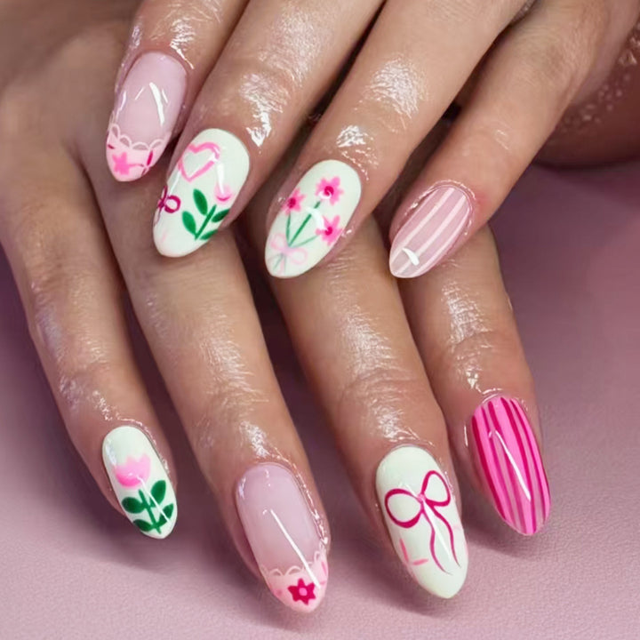 Floral Decorative Nail Art Stornfield