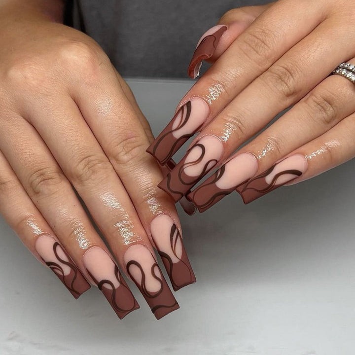 Animal Print Glam Press-On Nails Stornfield