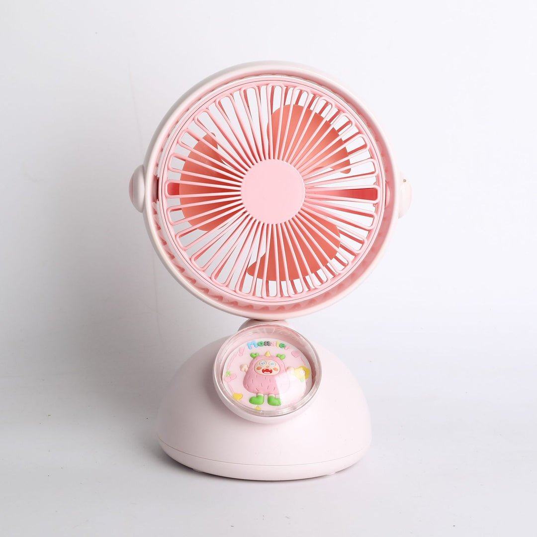 Unisex Portable Mini Fan with Creative Design and Music Box Function Stornfield