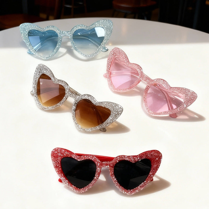 Sparkling Heart-Shaped Sunglasses Stornfield