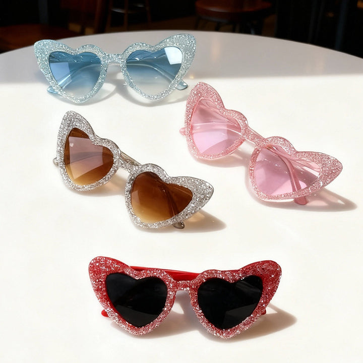 Sparkling Heart-Shaped Sunglasses Stornfield