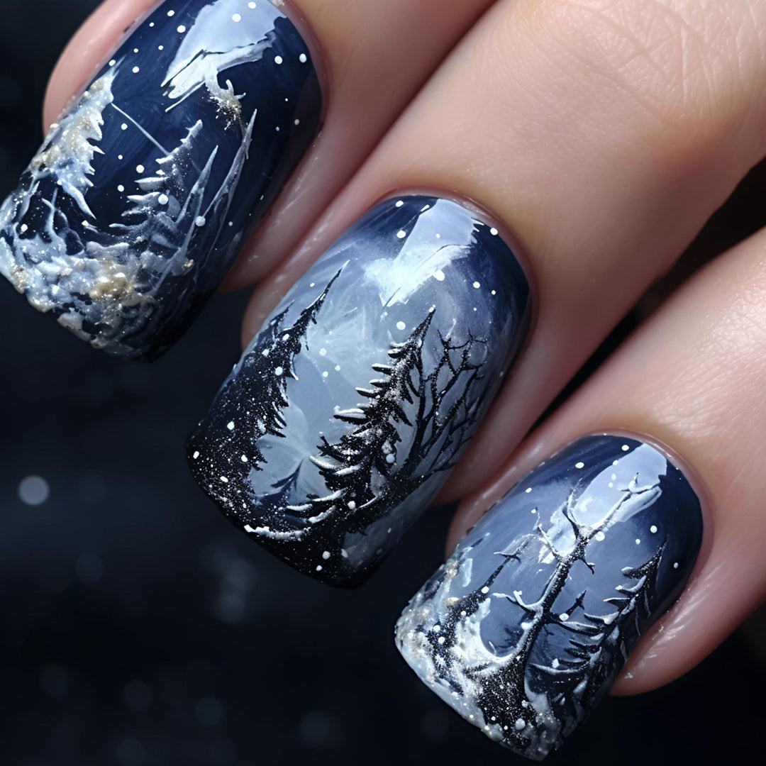Creative Winter Nail Design Stornfield