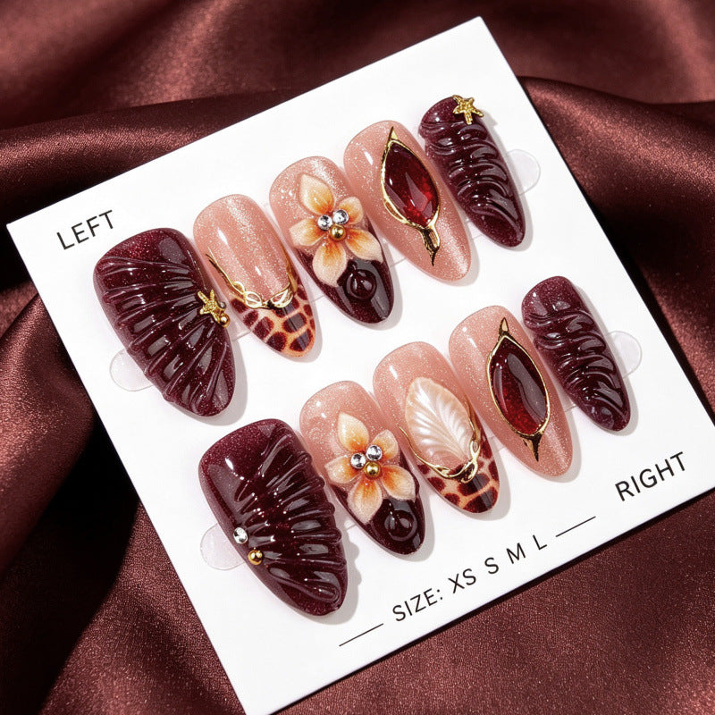 Decorative Artisan Press-On Nail Set
