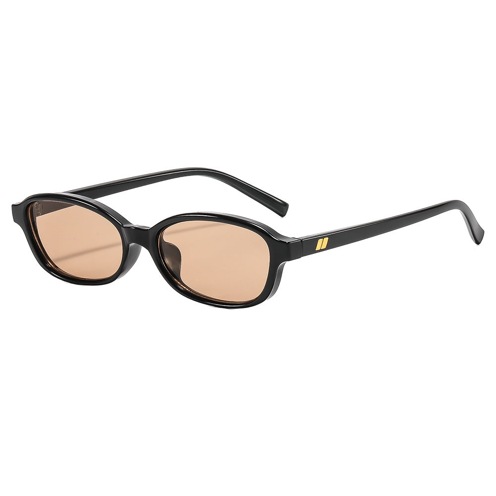 Ladies fashionable sunglasses in stylish oval design with UV protection Stornfield