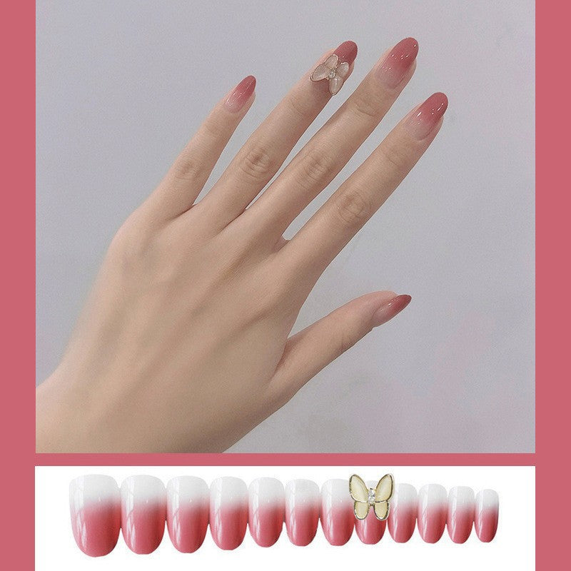 Glossy Ombre Press-On Nail Art Set Stornfield
