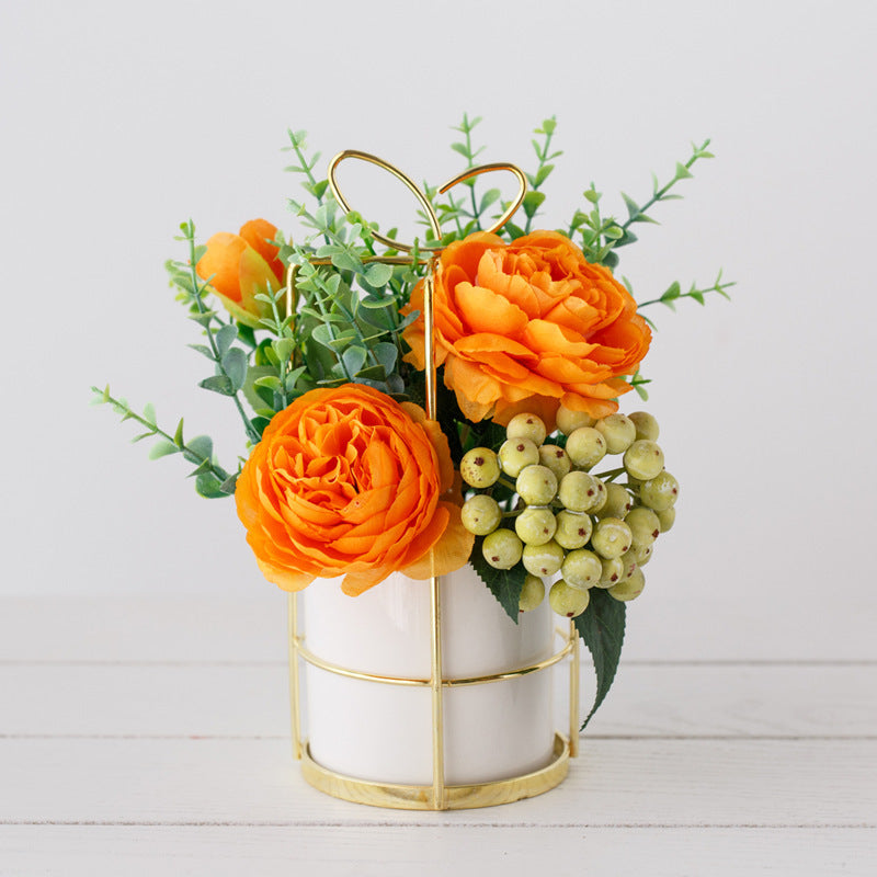 Charming Floral Table Centerpiece