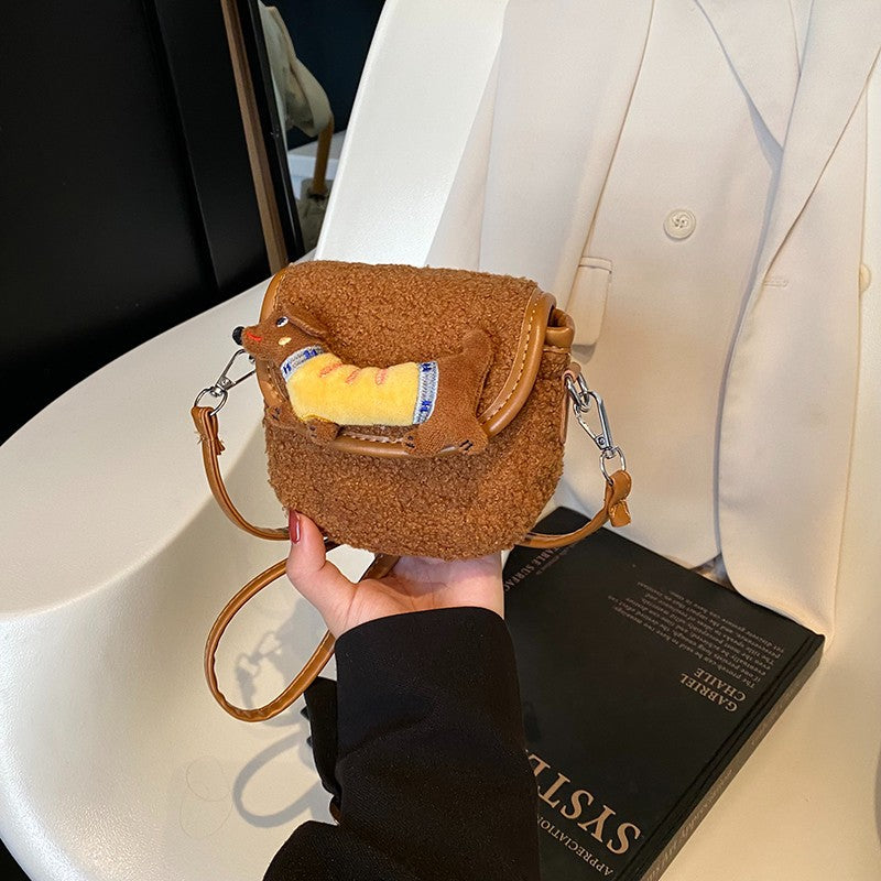 Playful Plush Shoulder Bag Stornfield