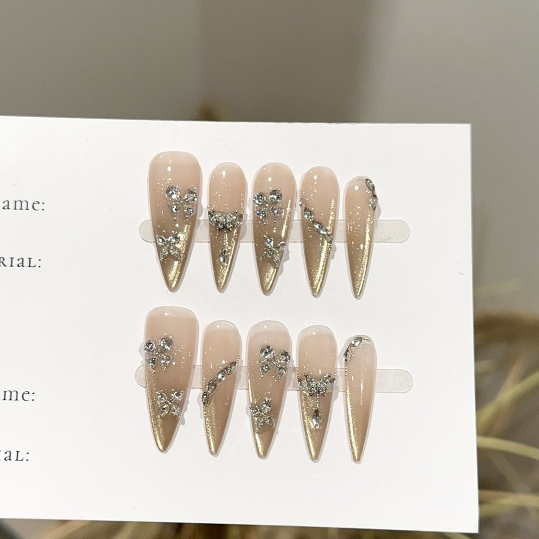 Elegant Press-On Nail Set